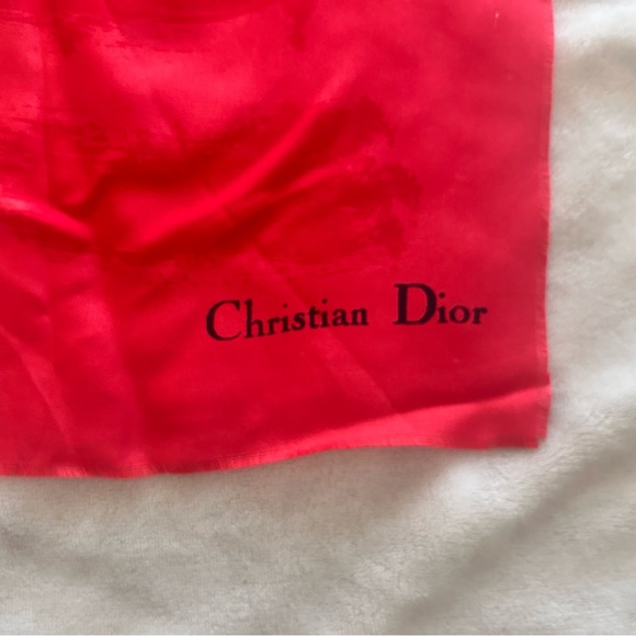 AUTHENTIC RARE CHRISTIAN DIOR SCARF - Picture 2 of 2